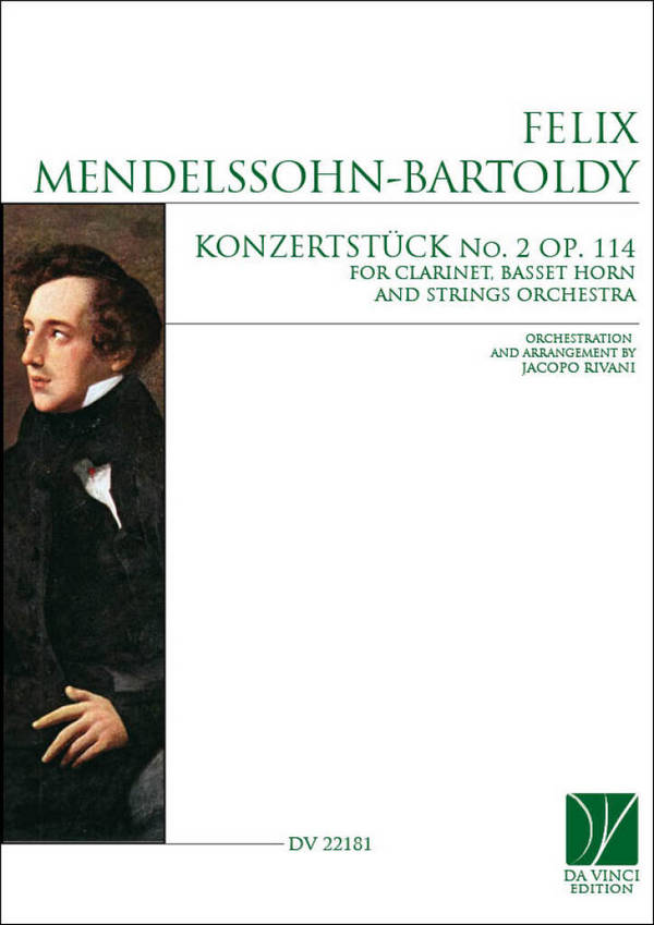 Konzertstück No. 2 Op. 114&nbsp;&nbsp;String Orchestra, Clarinet and Basset Horn&nbsp;&nbsp;Set