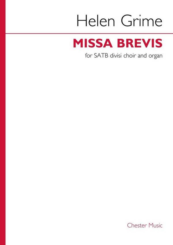 Missa Brevis&nbsp;&nbsp;SATB and Organ&nbsp;&nbsp;Vocal Score