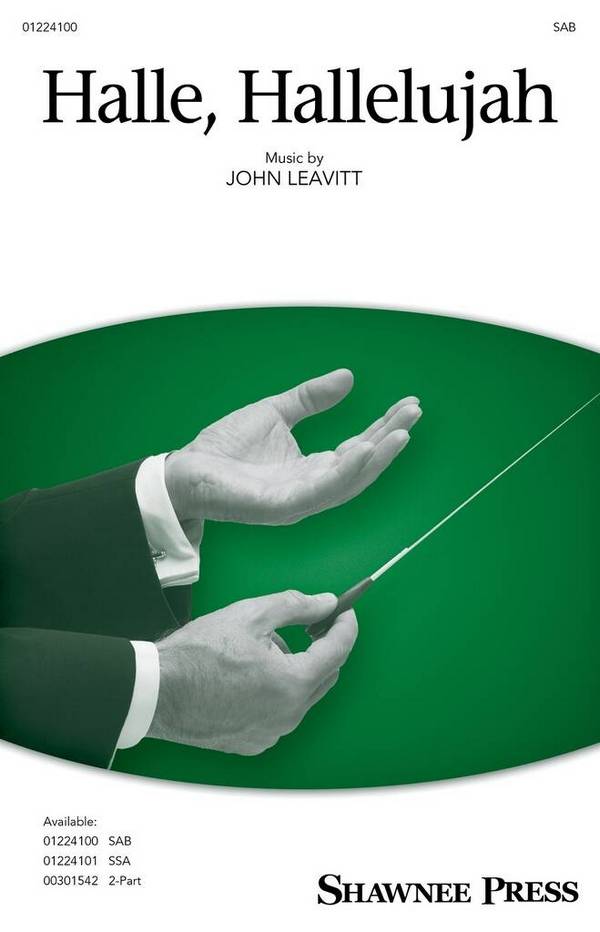 Halle, Hallelujah&nbsp;&nbsp;SAB, Handchimes and String bass&nbsp;&nbsp;Choral Score