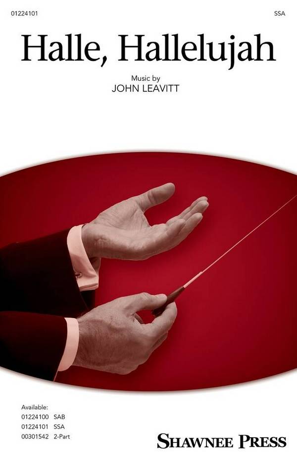 Halle, Hallelujah&nbsp;&nbsp;SSA, Handchimes and String bass&nbsp;&nbsp;Choral Score