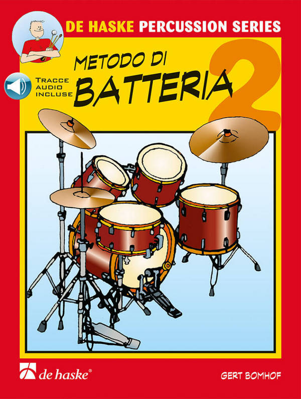 Metodo di batteria Vol. 2&nbsp;&nbsp;Drum Set&nbsp;&nbsp;Book & Audio-Online