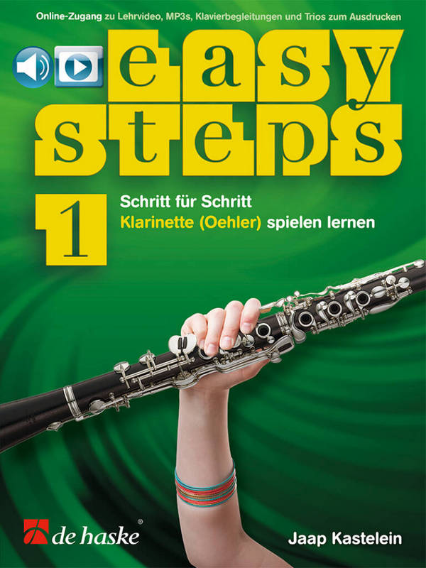 Easy Steps Band 1 (+Online-Audio)  für Klarinette (Oehler)  Text deutsch