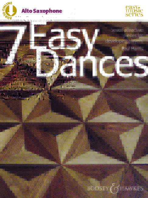 7 Easy Dances (+Online Audio)  for alto saxophone and piano  