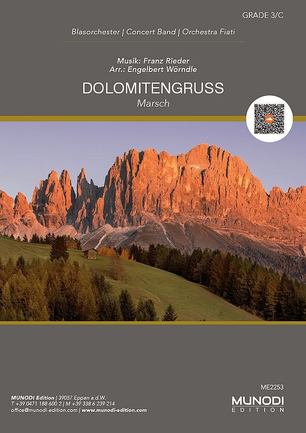Dolomitengruss&nbsp;&nbsp;Blasorchester inkl. Schweizer Stimmen&nbsp;&nbsp;