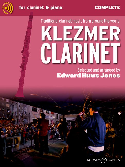 Klezmer Clarinet (+Online-Audio)&nbsp;&nbsp;for clarinet and piano&nbsp;&nbsp;Texte fr/en/dt