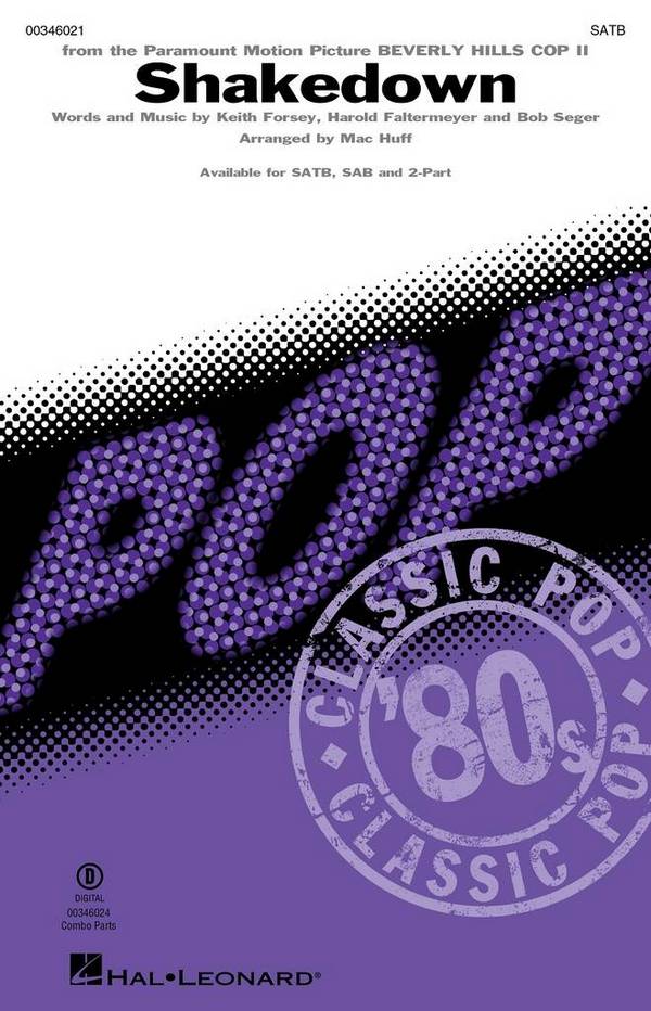 Shakedown&nbsp;&nbsp;SATB&nbsp;&nbsp;Chorpartitur