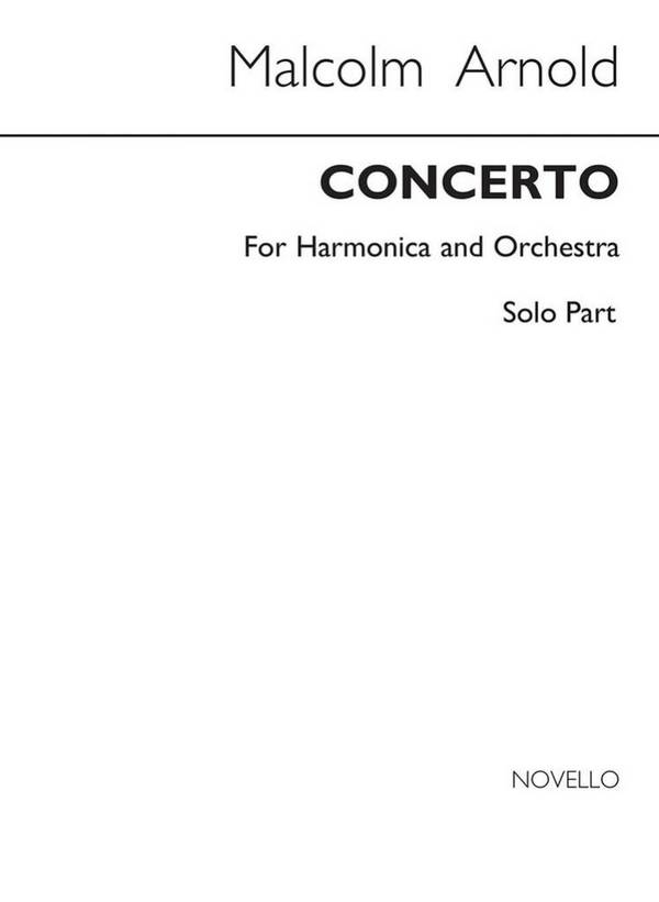Concerto For Harmonica and Orchestra Op. 46&nbsp;&nbsp;Mundharmonika&nbsp;&nbsp;Buch