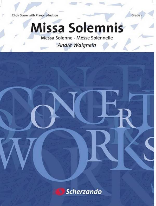 Missa Solemnis&nbsp;&nbsp;Soprano, Mixed Choir and Concert Band/Harmonie&nbsp;&nbsp;Partitur
