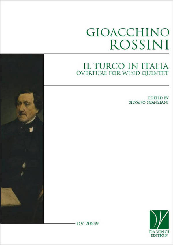 Il Turco in Italia, overture for wind quintet  Bläserquintett  Partitur