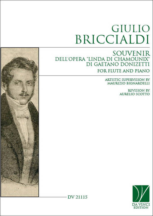 Souvenir dell'opera 'Linda di Chamounix'&nbsp;&nbsp;Flöte und Klavier&nbsp;&nbsp;Buch + Einzelstimme(n)