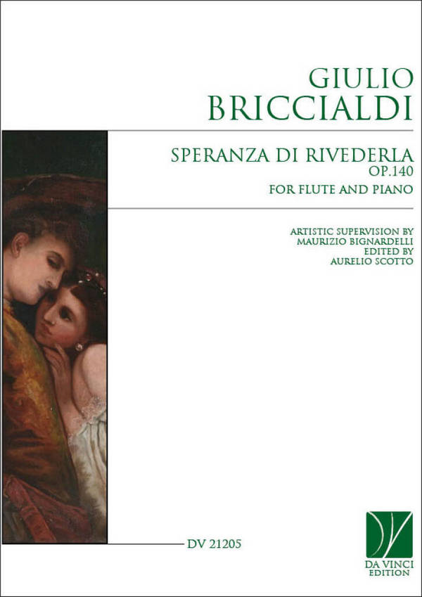 Speranza di rivederla Op.140, for Flute and Piano&nbsp;&nbsp;Flöte und Klavier&nbsp;&nbsp;Buch + Einzelstimme(n)