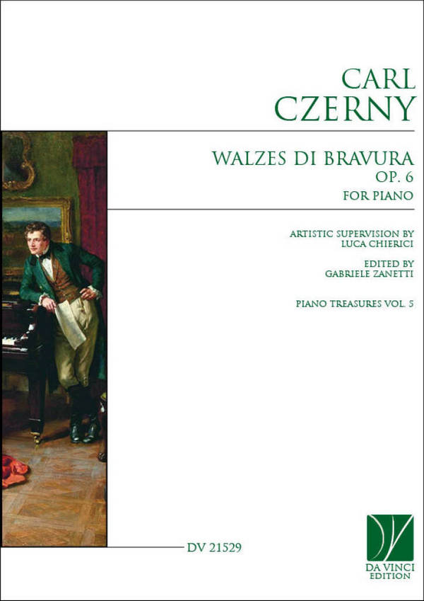 Walzes di Bravura Op. 6, for Piano&nbsp;&nbsp;Klavier&nbsp;&nbsp;Buch
