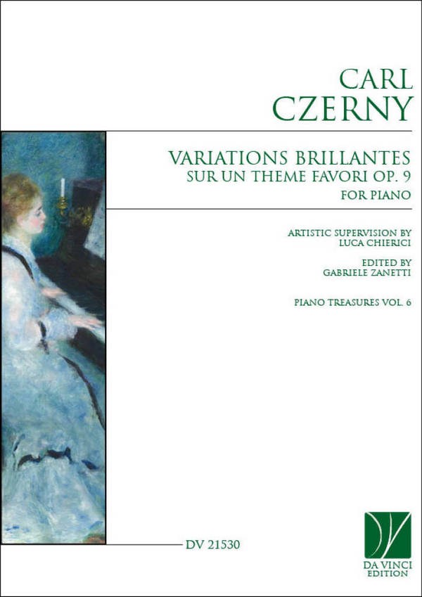 Variations Brillantes sur un Theme Favori Op. 9&nbsp;&nbsp;Klavier&nbsp;&nbsp;Buch