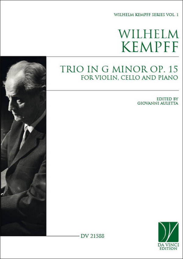 Trio in G minor for Violin, Cello and Piano Op. 15  Cello und Klavier  Buch + Einzelstimme(n)