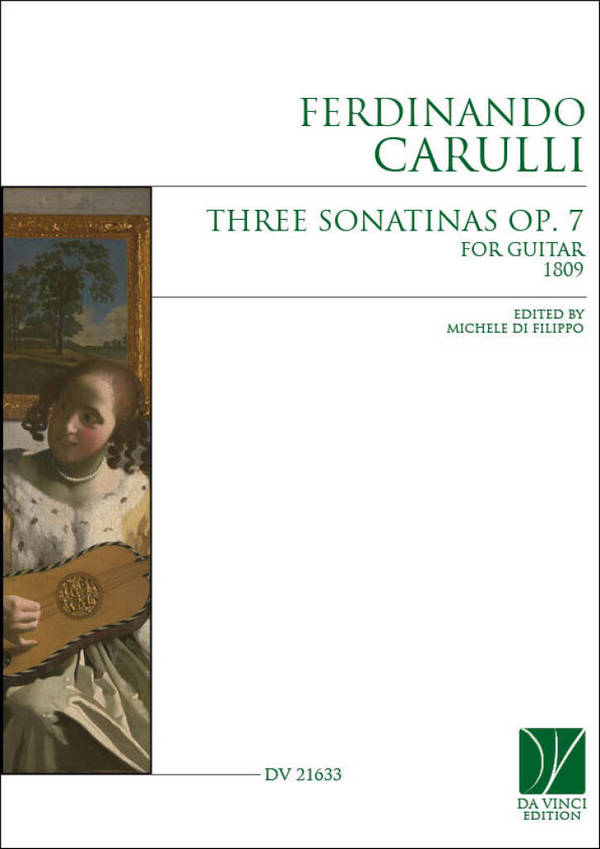 Three Sonatinas Op. 7, for Guitar&nbsp;&nbsp;Gitarre&nbsp;&nbsp;Buch