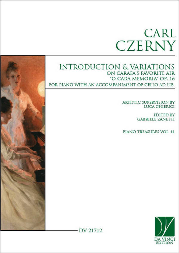 Introduction and Variations&nbsp;&nbsp;Klavier&nbsp;&nbsp;Buch