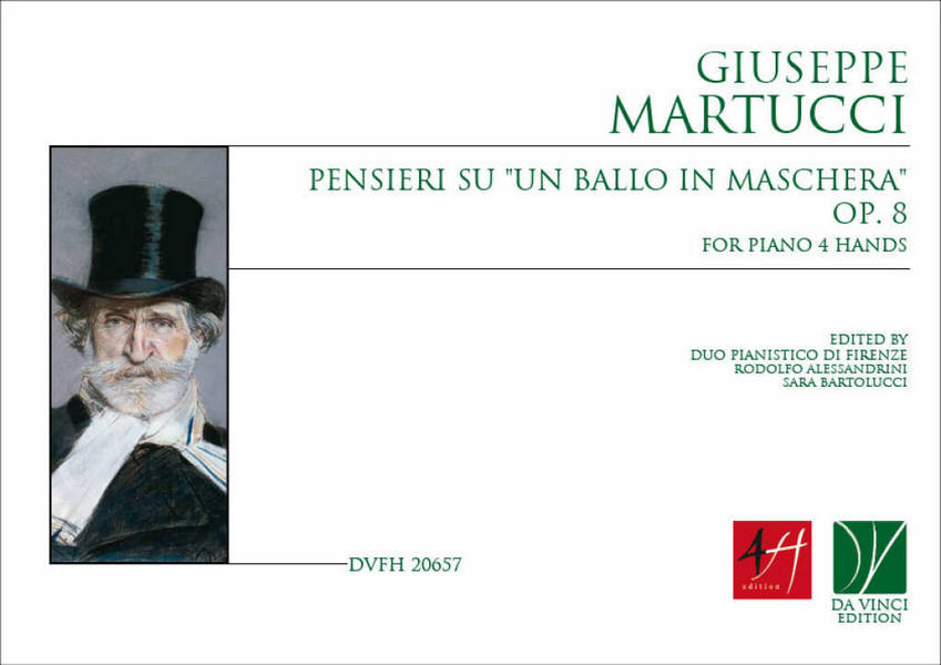 Pensieri su 'Un Ballo in Maschera' op. 8  Piano, 4 Hands  Buch