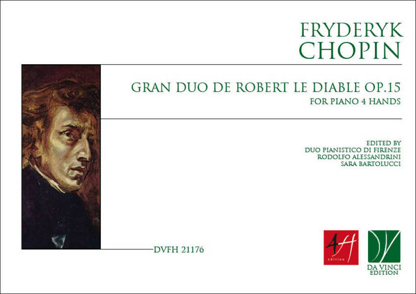 Gran Duo de Robert le Diable Op.15  Piano, 4 Hands  Buch