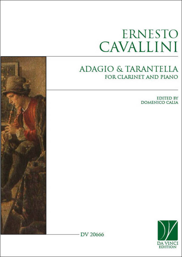 Adagio & Tarantella, for Clarinet and Piano  Klarinette und Klavier  Buch + Einzelstimme(n)