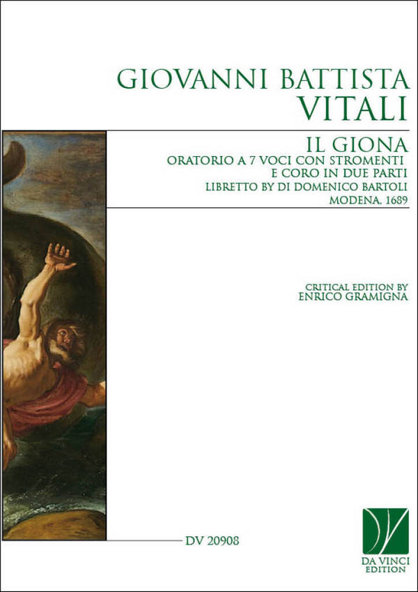 Il Giona, Oratorio in 2 parti  SATB and Orchestra  Partitur
