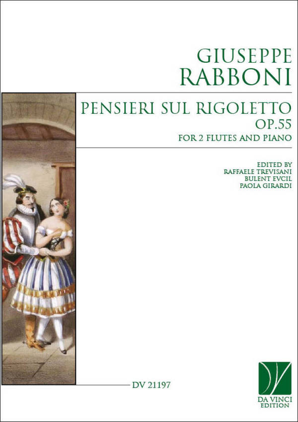 Pensieri sul Rigoletto Op.55&nbsp;&nbsp;2 Flutes and Piano&nbsp;&nbsp;Partitur + Stimmen