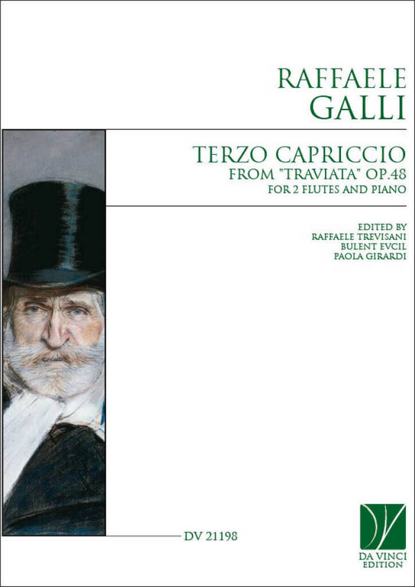 Terzo Capriccio from 'Traviata' Op.48  2 Flutes and Piano  Partitur + Stimmen