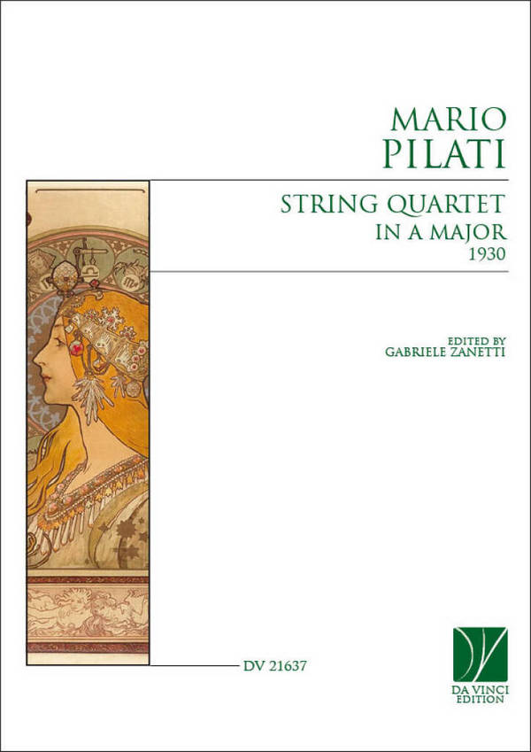 String Quartet in A major (1930)  Streichquartett  Partitur + Stimmen
