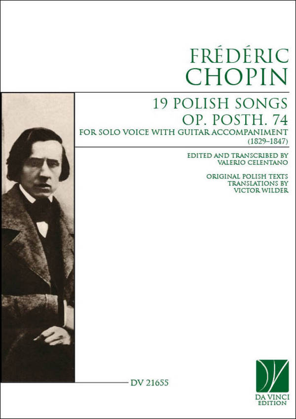 19 Polish Songs Op. posth. 74 (1829 - 1847)  Solo Voice and Piano Accompaniment  Buch + Einzelstimme(n)