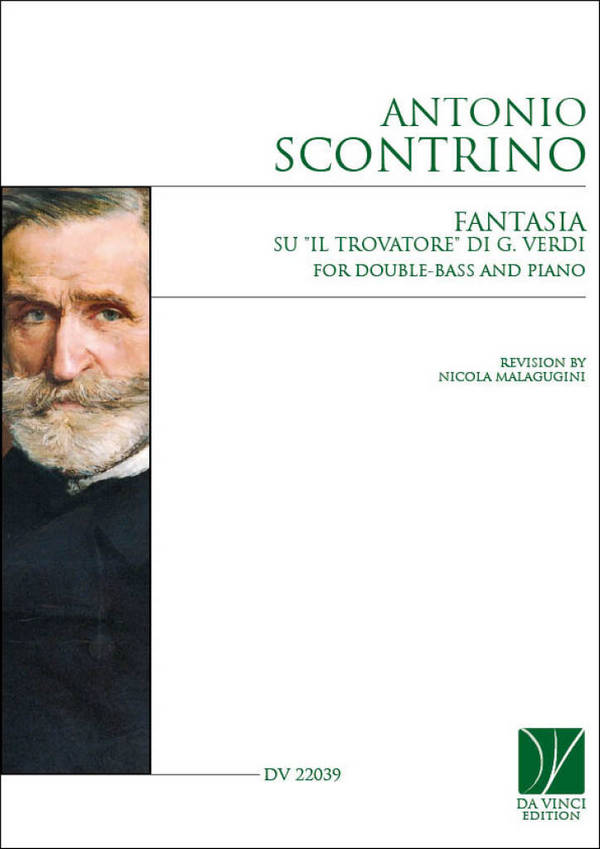 Fantasia su 'Il Trovatore' di G. Verdi&nbsp;&nbsp;Double Bass and Piano&nbsp;&nbsp;Buch + Einzelstimme(n)