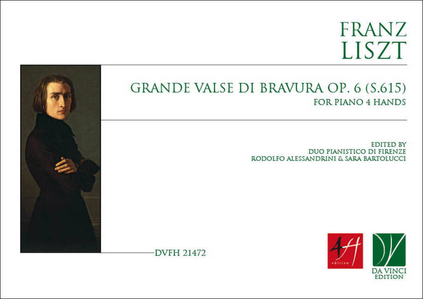 Grande Valse di Bravura op. 6 (S.615)&nbsp;&nbsp;Piano, 4 Hands&nbsp;&nbsp;Buch