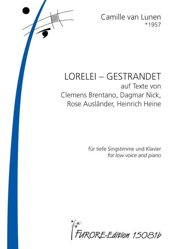 Lorelei - Gestrandet  für tiefe Singstimme und Klavier   