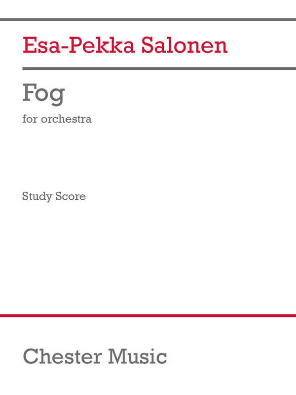 Fog (for orchestra) [Study Score  Orchestra  Studyscore