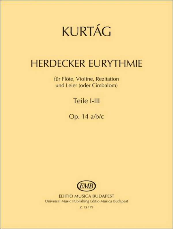 Herdecker Eurythmie - I-III Op. 14 a/b/c  Chamber Ensemble  Set