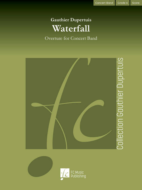 Waterfall  Concert Band/Harmonie  Score