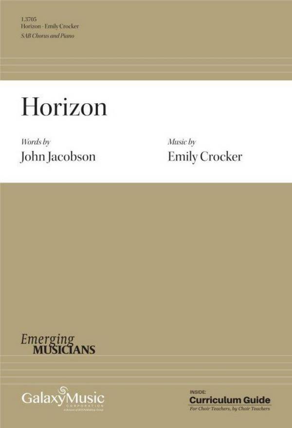 Horizon&nbsp;&nbsp;SAB and Piano&nbsp;&nbsp;Choral Score