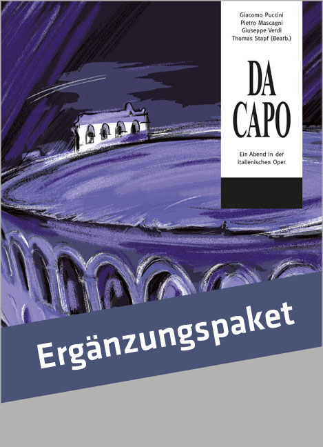 Da Capo - Ein Abend in der italienischen Oper  Orchester mit Chor  Streicher- und Bläserstimmenheft