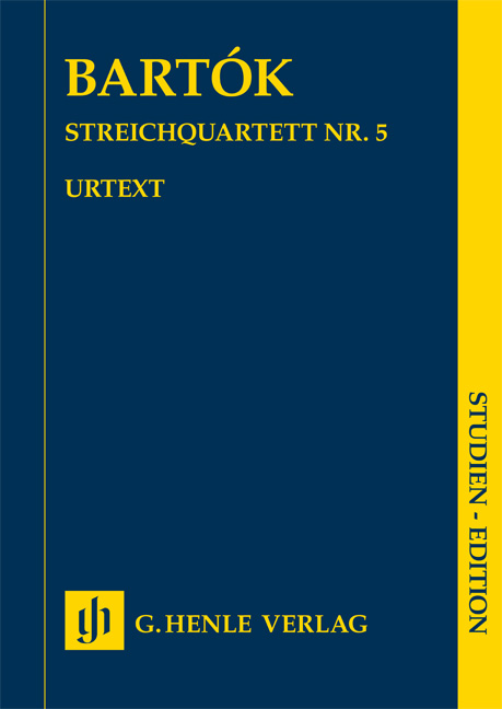 Streichqartett Nr. 5&nbsp;&nbsp;für Streichquartett&nbsp;&nbsp;Studienpartitur