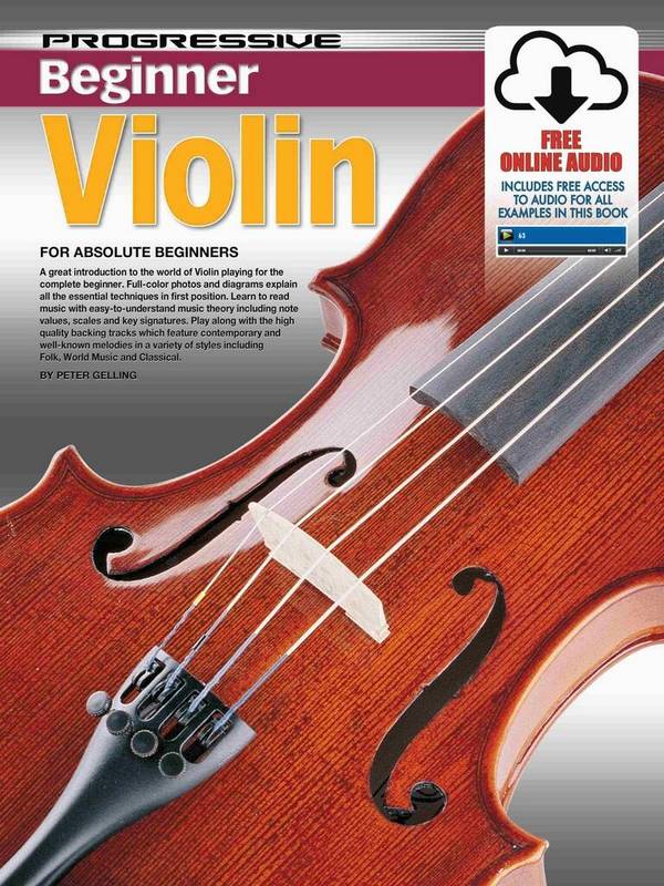 Progressive Beginner Violin&nbsp;&nbsp;Violin&nbsp;&nbsp;Book & Audio-Online