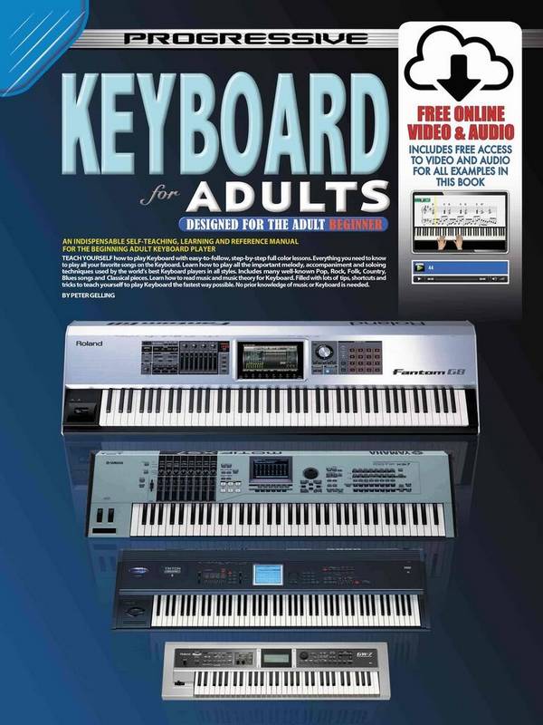 Progressive Keyboard for Adults (+Online-Media)&nbsp;&nbsp;for keyboard&nbsp;&nbsp; 
