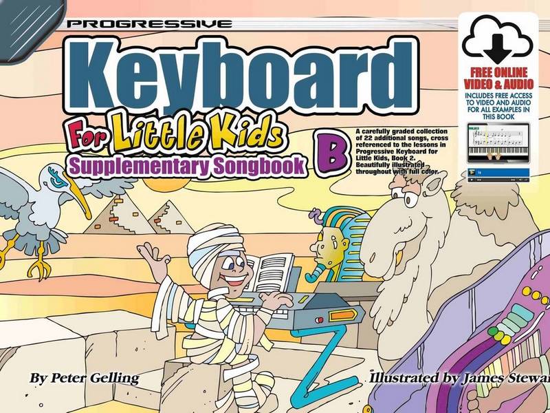 Progressive Keyboard for Little Kids -Supp.Songs B&nbsp;&nbsp;Keyboard&nbsp;&nbsp;Book & Media-Online