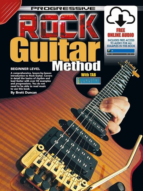 Progressive Rock Guitar Method&nbsp;&nbsp;Guitar&nbsp;&nbsp;Book & Audio-Online