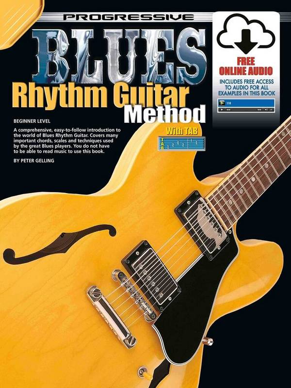 Progressive Blues Rhythm Guitar Method&nbsp;&nbsp;Guitar&nbsp;&nbsp;Book & Audio-Online