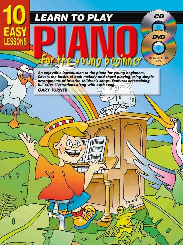 10 Easy Lessons - LTP Piano for Young Beginners&nbsp;&nbsp;Piano&nbsp;&nbsp;Book & Media-Online