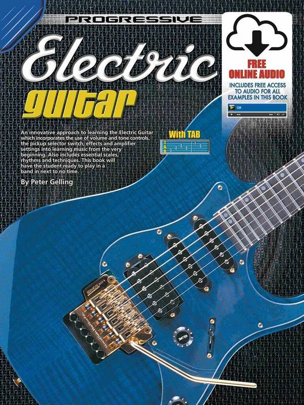 Progressive Electric Guitar&nbsp;&nbsp;Guitar&nbsp;&nbsp;Book & Audio-Online