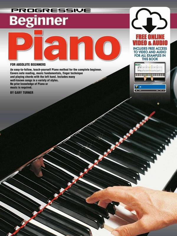 Progressive Beginner Piano&nbsp;&nbsp;Piano&nbsp;&nbsp;Book & Media-Online