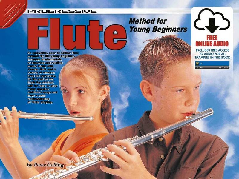 Progressive Flute Method for Young Beginners&nbsp;&nbsp;Flute&nbsp;&nbsp;Book & Audio-Online
