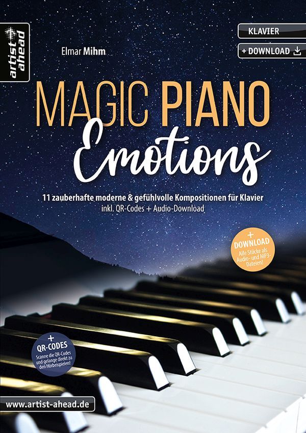 Magic Piano Emotions (+QR-Codes/Audio Download)  für Klavier   