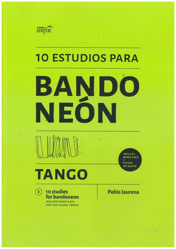 10 Estudios (+Online-Audio)&nbsp;&nbsp;para bandoneón&nbsp;&nbsp;Text sp/en