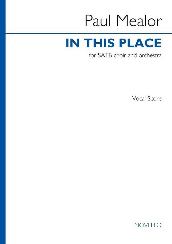 In This Place  SATB and Ensemble  Choral Score