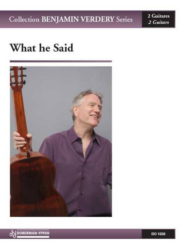 What He Said&nbsp;&nbsp;2 Gitarren&nbsp;&nbsp;Buch